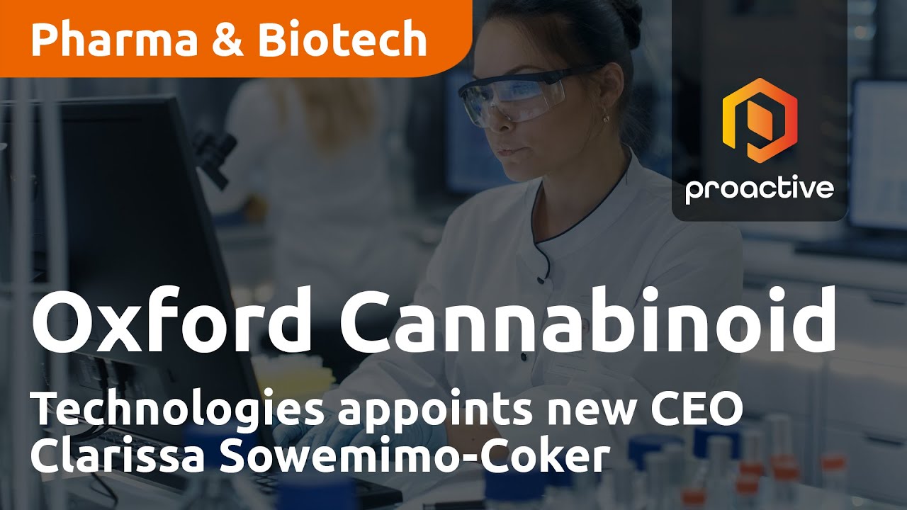 Oxford Cannabinoid Technologies appoints new CEO