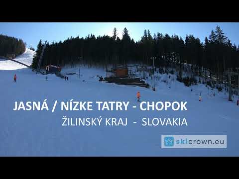 Jasna Chopok Slovakia / ski run 13 - Biela Púť, from top to bottom