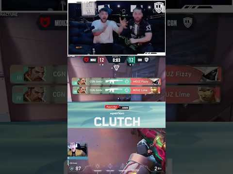 INSANE CLUTCH FOR OVERTIME 🤯 #valorant #gaming #esports