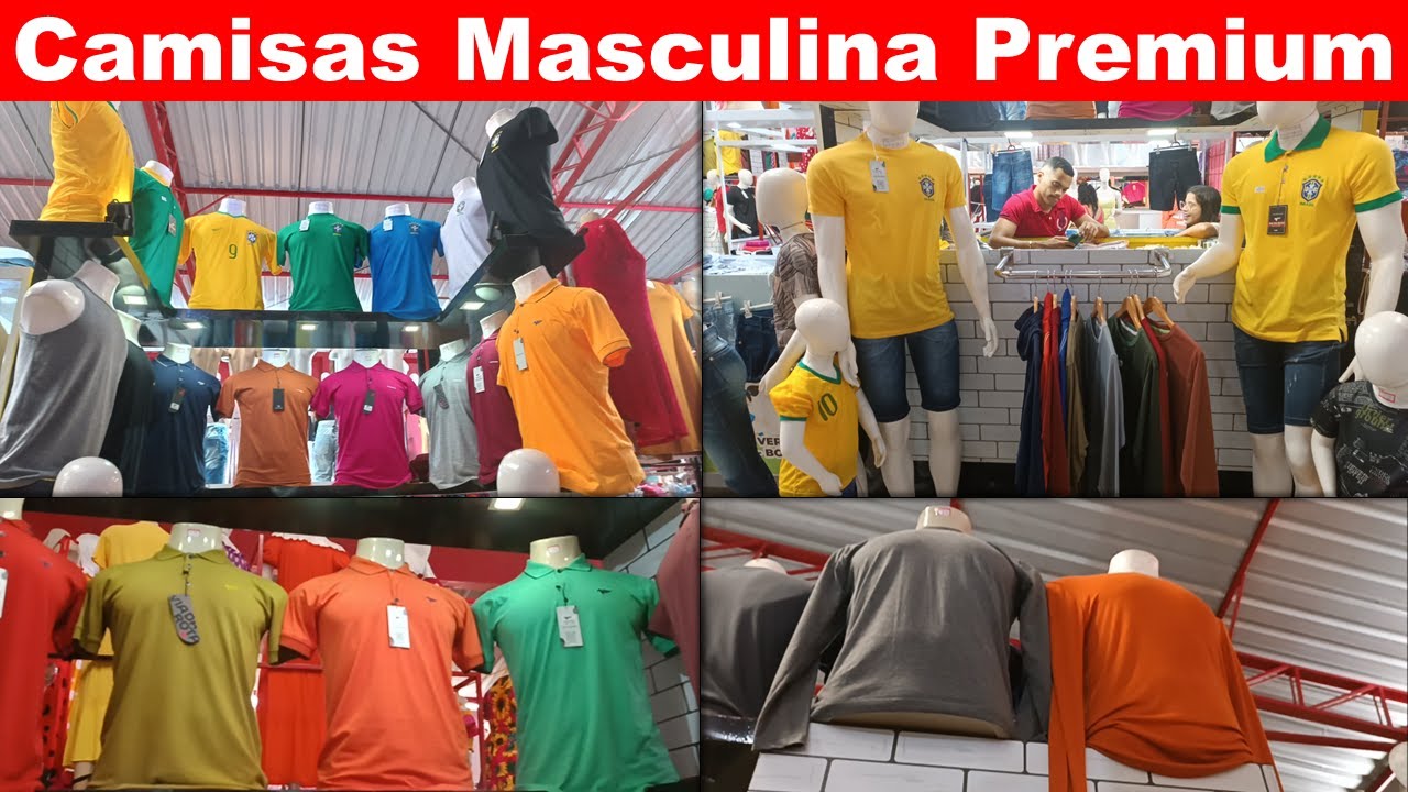 MODA CENTER SANTA CRUZ PE, CAMISAS MASCULINAS PREMIUM ADULTO E INFANTIL DIRETO DE FÁBRICA