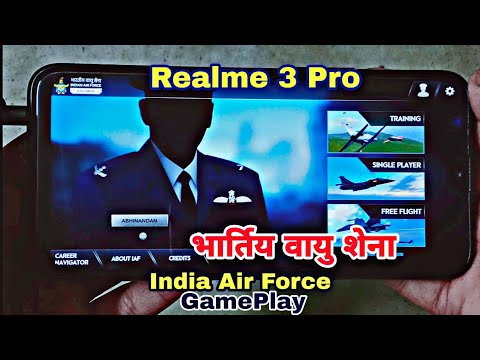 Indian Air Force Gameplay in Realme 3 Pro