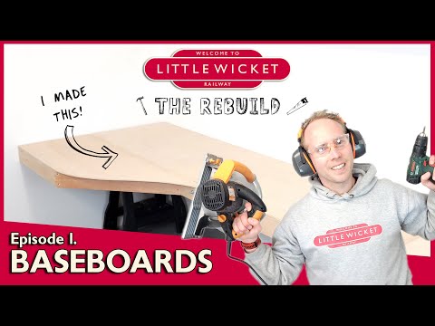 NEW Layout Build - Ep1. Baseboards 🔧🔨
