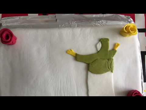 Geburtstag vom unserem Imam Mahdi. Für Imam Mahdi der Kuchen schön, und lecker.