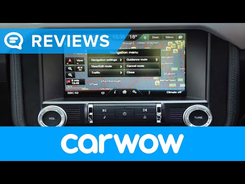 Ford Mustang V8 Sports Car 2018 infotainment and interior review | Mat Watson Reviews