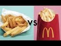 McDonalds Vs. Healthy Restaurants - YouTube