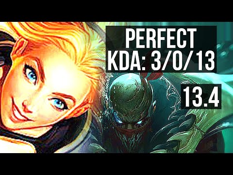 LUX & Cait vs PYKE & Veigar (SUP) | 3/0/13, 3.6M mastery, 1100+ games | KR Grandmaster | 13.4