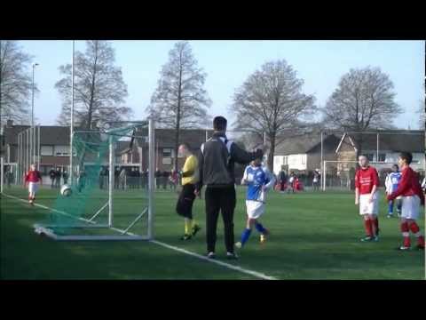 DVO Nieuwjaarscup 2012, Mierlo Hout in de laatste seconden.