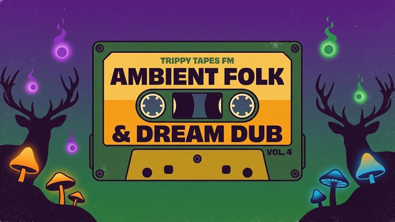 Ethereal Folk & Dream Dub - Trippy Tapes FM Vol 4 cover art