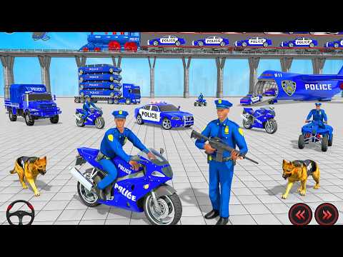 Police Car Chase Simulator 3D Game - Real Cop Cars Driving Simulator 2025 - Android GamePlay