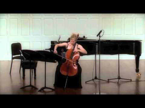Laura Usiskin - Elliott Carter 'Figment' for Solo Cello