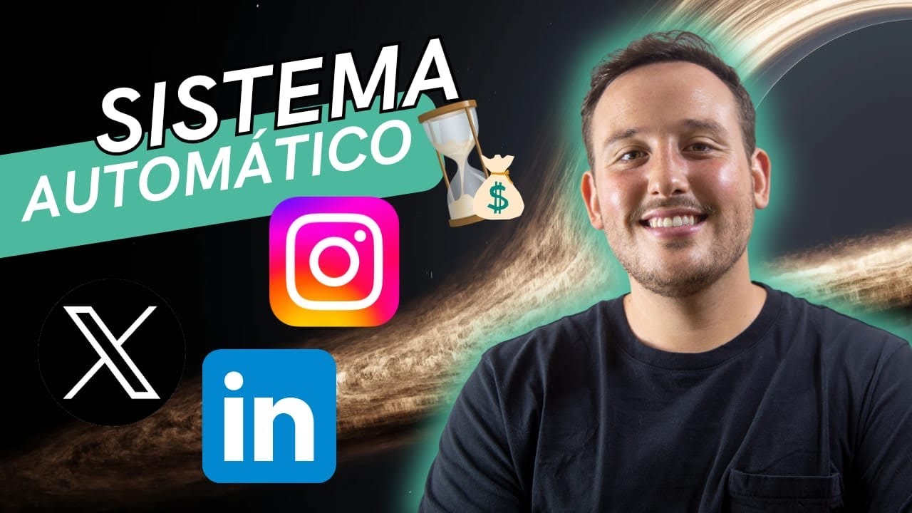 Crea un SISTEMA AUTOMÁTICO que Publica en LinkedIn, Instagram y X por TI! Ahorra Tiempo y Dinero