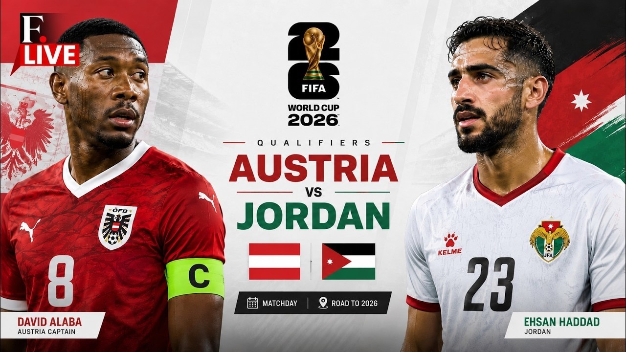🔴FIFA World Cup 2026 LIVE | Fans Gather to watch Austria vs Jordan | Ehsan Haddad VS David Alaba