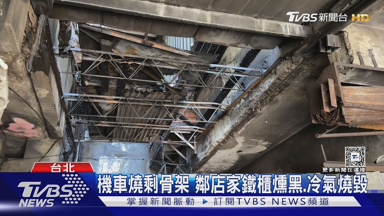 凌晨住家防火巷機車突竄火 疑人為縱火
