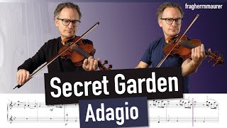 Download lagu Secret Garden Adagio Arr. for 2 Violins, Cello and Piano | Violin Sheet Music | Piano Accompaniment mp3