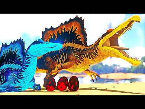 DOCUMENTARY: The Infertile Spinosaurus Mother Who Stole Tyrannosaurus Eggs For... - ARK DINOSAUR