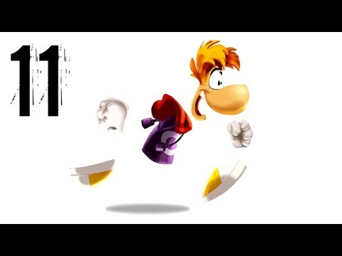 Rayman Legends - Walkthrough Part 11 - Toad Story: Ray and the Beanstalk
