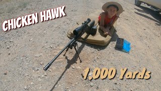 TC Compass at 1,000 Yards - Chicken Hawk&#39;s Attempt - 168gr ELD .308 &amp; Varget