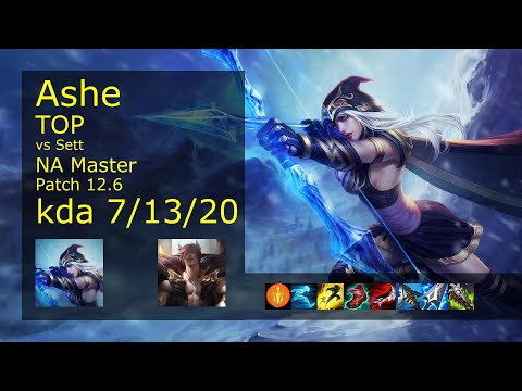 Rank 5 NA Ashe Top: Ashe vs Sett