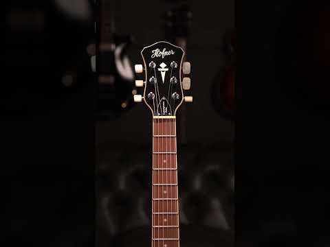 Hofner HCT-VTH-D-SP-SB Verythin CT SPECIAL Semi hollow Fame Maple Top New COMPACT like small 335 2 Humbuckers one a  P90 image 12