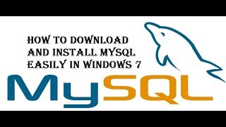 How to Download|Install MYSQL Easy Steps in Windows 7??
