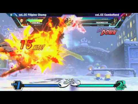 Curleh Mustache 4 Umvc3 coL.CC Combofiend vs coL.CC Filipino Champ