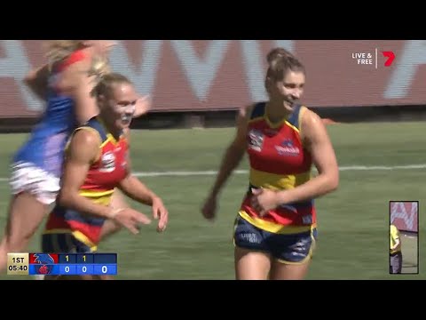 AFLW GF: Hewett strikes first