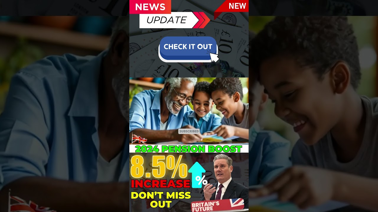 2024 State Pension Boost: 8.5% Increase Confirmed – What Every UK Pensioner Needs to Know!