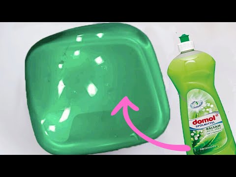 How to Make Quick and Easy Dish Soap Slime - YouTube