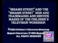 Classic Sesame Street Credits And Old 1st PBS Logo