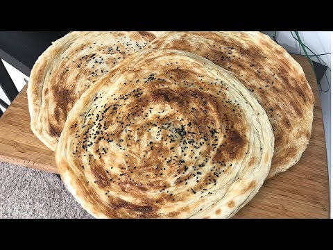 طريقه تحضير الرشوش اليمنى  Yemeni bread (rashush)