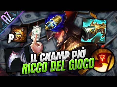 TWISTED FATE MA GIOCO SOLO RUNE E ITEM PER FARE SOLDI  *FIRST STRIKE* - AZ PENTAKILL CHALLENGE