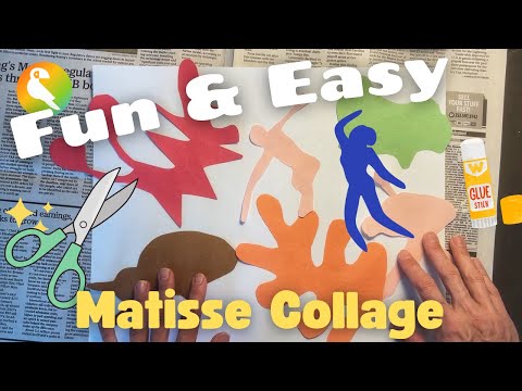 Create Like Matisse! | Step-by-Step Collage Art Lesson