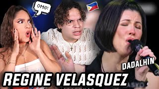 Waleska &amp; Efra react to Regine Velasquez - Dadalhin for the first time