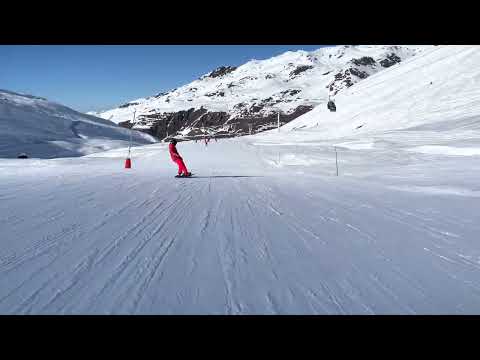 Val Thorens - Caving on flat