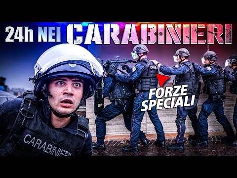 LAVORARE 24 ORE nei REPARTI SPECIALI dei CARABINIERI - Giorno di Prova