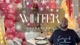 First Event of 2024 | Winter ONEderland 1st Birthday Party | Timelapse