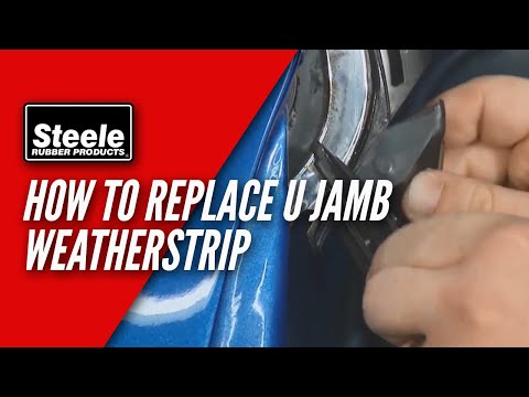 How To Replace U Jamb Weatherstrip