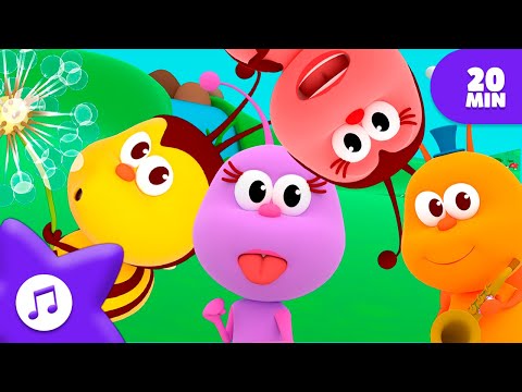 🐛 🐌 Cele mai bune cântece de gândăcei 🌈 Colecția de cântece | Regatul Copiilor