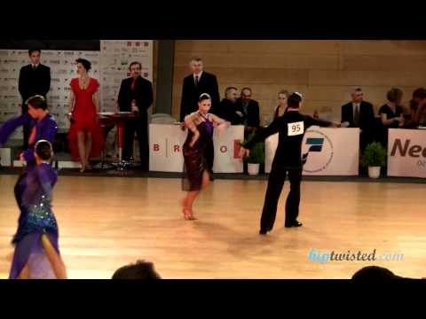 Dario Pizzo - Karen D'Albundo, Brno Open 2012, WDSF int. open latin, semifinal - paso doble