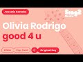 good 4 u Karaoke | Olivia Rodrigo (Acoustic Karaoke)