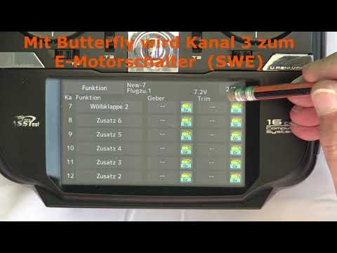 Futaba Butterfly, so einfach geht s