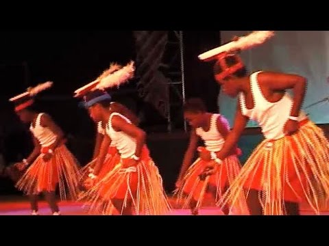 Croc Festival: boys from Mabuiag Island, Australia
