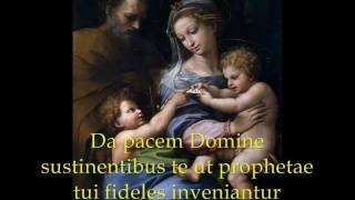 Da Pacem Domine, Give Peace O Lord - Catholic Hymns, Gregorian Chant