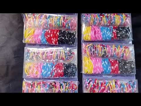 CARTELA DE GOMINHA COLORIDA PINTADA COM 5 KITS