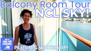 Norwegian SKY Cruise Ship Balcony Room Tour