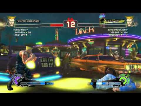 SunValtiel SF (Guile) RANK 1 vs SonnentauRacker (Guile) SSFIV AE Online Ranked Matches