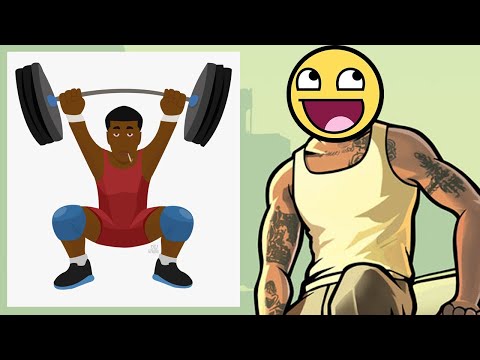 CJ Went To GYM | Funny | Short Story | GTA San Andreas