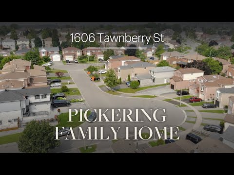 1606 Tawnberry Street • Pickering Houses • J & C Toronto Real Estate Group