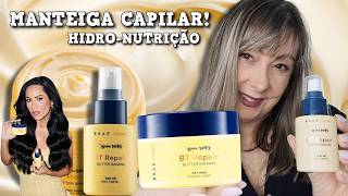 BRAÉ BRUNA TAVARES BUTTER BANANA BT REPAIR máscara e óleo finalizador low poo