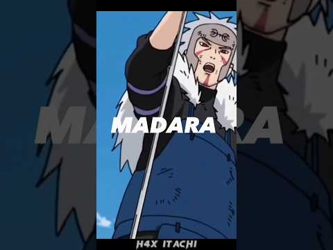 THE ONLY ONE WHO SCARES TOBIRAMA ☠️ #madara #tobirama #shorts